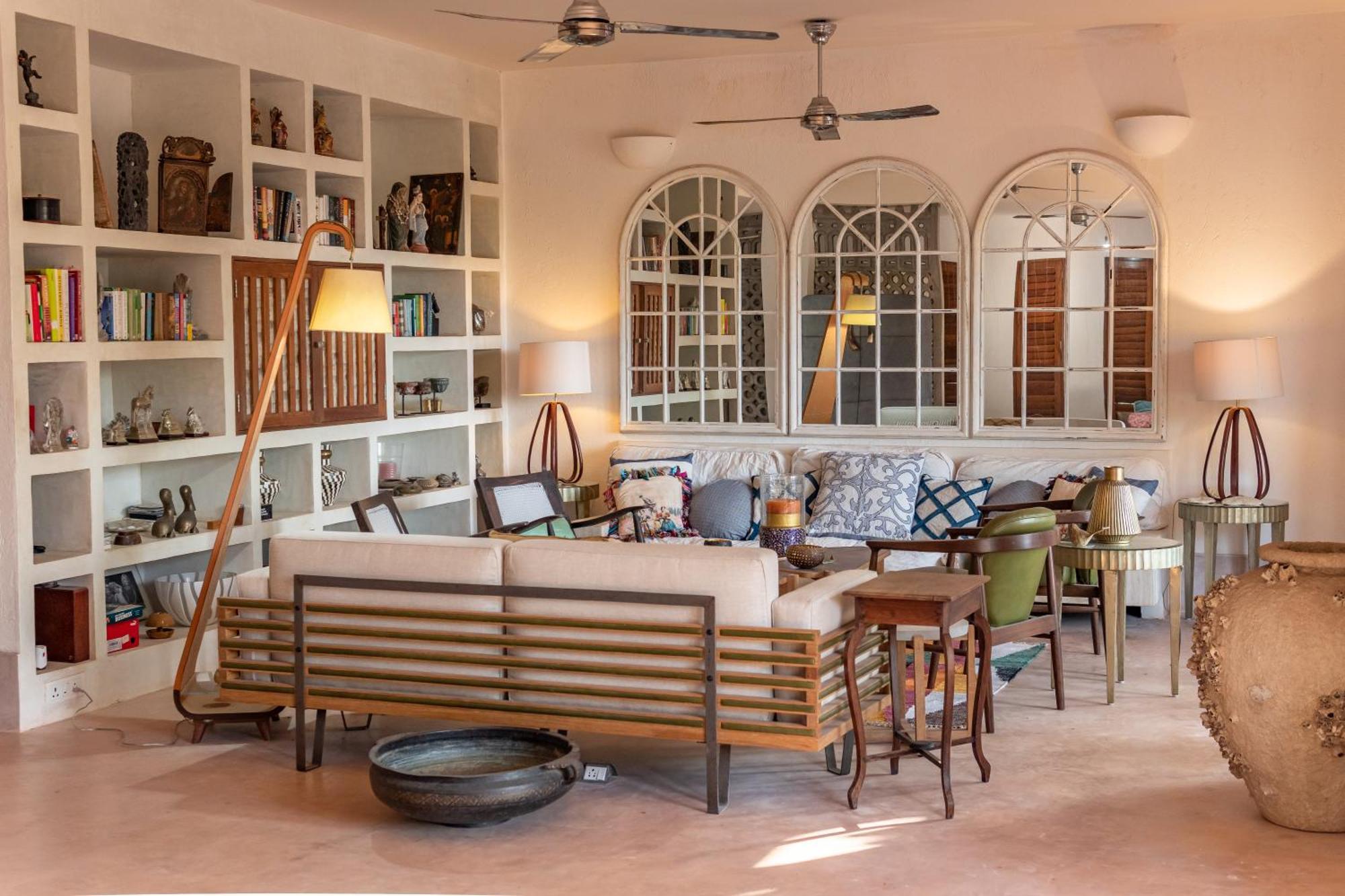 Saffronstays Stella Maris - Luxury Beach Front Villa Near Redi Beach Querim Exteriör bild